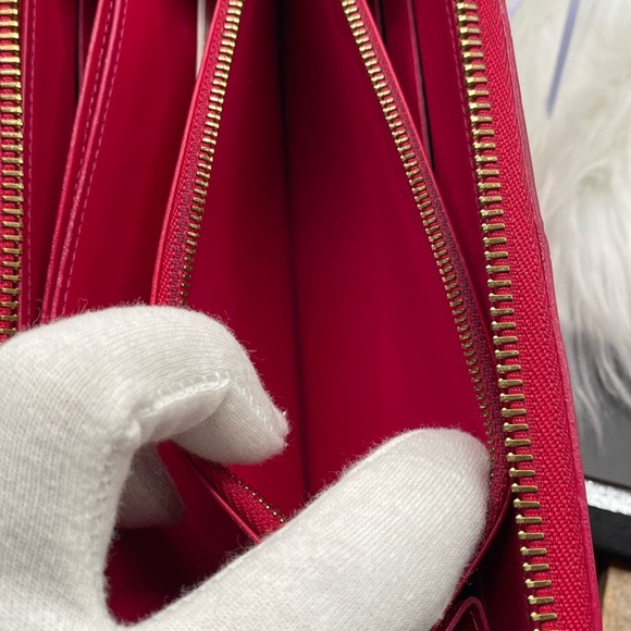 EUC Louis Vuitton vernis IKAT long zip wallet, GORGEOUS! AUTHENTICATED B… - Picture 14 of 16